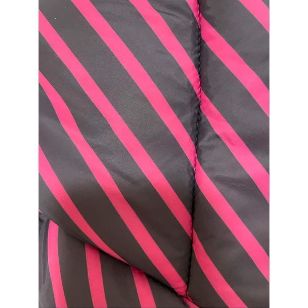 New Anthropologie Striped Puffer Scarf Size One Size - Picture 6 of 8